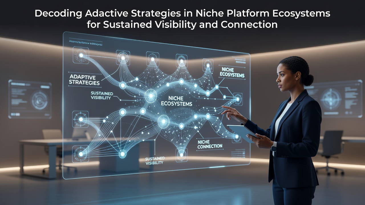 Decoding Adaptive Strategies in Niche Platform Ecosystems for Sustained Visibility and Connection
